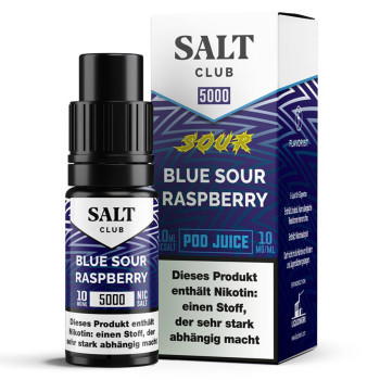 Salt Club 5000 – Blue Sour Raspberry NicSalt Liquid