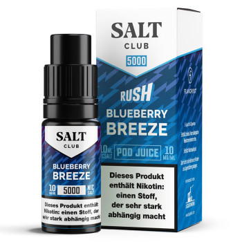 Salt Club 5000 – Blueberry Breeze NicSalt Liquid