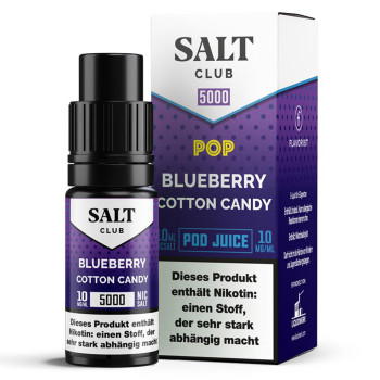 Salt Club 5000 – Blueberry Cotton Candy NicSalt Liquid