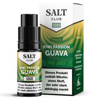 Salt Club 5000 – Kiwi Passion Guava NicSalt Liquid