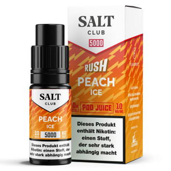 Salt Club 5000 – Peach Ice NicSalt Liquid