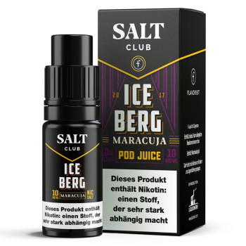 Salt Club – Flavorist Iceberg Maracuja NicSalt Liquid