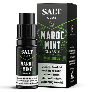 Salt Club – Flavorist Maroc Mint Classic NicSalt Liquid