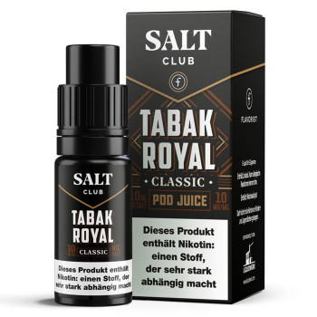 Salt Club – Flavorist Tabak Royal Classic NicSalt Liquid