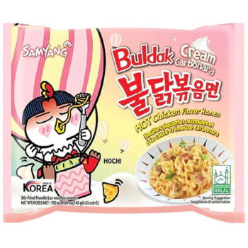 Samyang Buldak Cream Carbonara