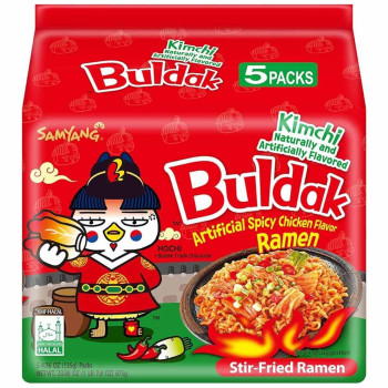 Samyang Buldak Kimchi Bag 5x135g