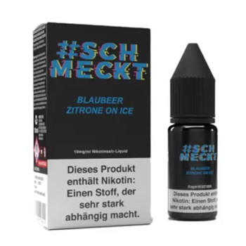 Blaubeer Zitrone on ICE NicSalt Liquid by #Schmeckt