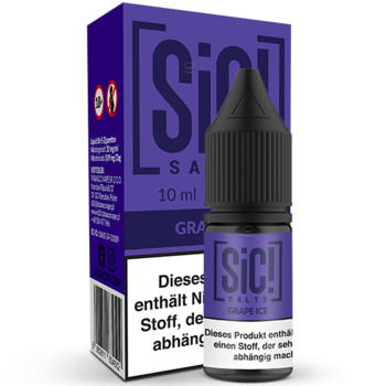 SiC! Grape Ice NicSalt Liquid