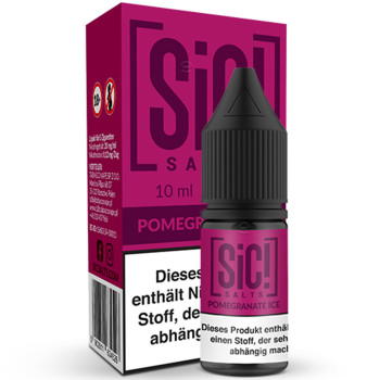 SiC! Pomegranate Ice NicSalt Liquid 10ml / 20mg