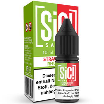 SiC! Strawberry Rhubarb NicSalt Liquid