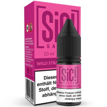 SiC! Wild Strawberry Ice NicSalt Liquid