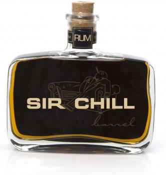 SIR CHILL Barrel Rum, belgischer Premium Rum mit feinem Tabak Aroma 37,78% Vol. - 500 ml