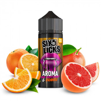 Pink Grapefruit & Orange 20ml Longfill Aroma by Six Licks