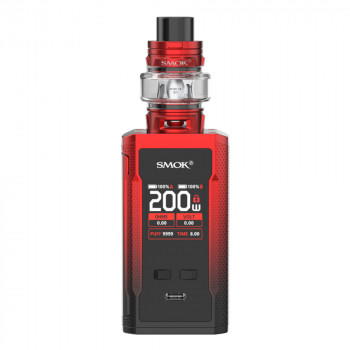 SMOK R-Kiss 2 5ml 200W TC Kit inkl. TFV-Mini V2 (Baby V2) Tank Schwarz-Rot