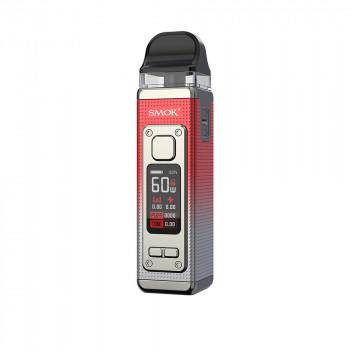 Smok RPM 4 1650mAh 60Watt 5ml Pod System Kit Silber-Rot