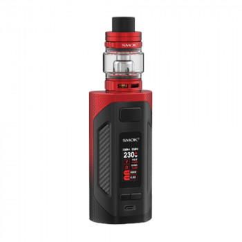 Smok Rigel 6,5ml 230W Kit inkl. TFV9 Tank Schwarz-Rot