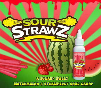 Sour Strawz by Tricker Treatz 60ml Sour Strawz by Tricker Treatz 60ml