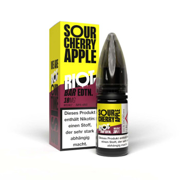 Sour Cherry Apple BAR EDTN NicSalt Liquid by Riot Squad