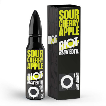 Sour Cherry Apple - BLCK Edition 5ml Longfill Aroma by Riot Squad