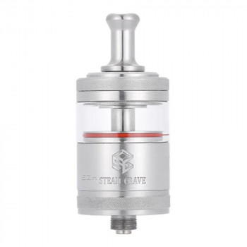 SteamCrave Aromamizer Classic MTL RTA 23mm 3,5ml Verdampfer Tank Silber