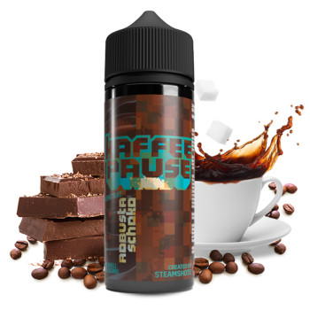 Robusta Schoko 10ml Longfill Aroma by Steamshots Kaffeepause