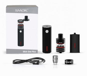 SMOK STICK ONE PLUS Komplettset TFV4 Micro Plus + Akkuträger Schwarz