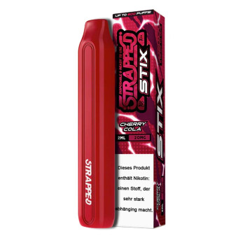 Strapped STIX E-Zigarette 600 Züge 450mAh Cherry Cola