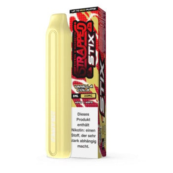 Strapped STIX E-Zigarette 600 Züge 450mAh Vanilla Cola