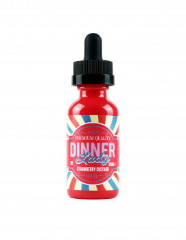 Strawberry Custard by Dinner Lady 30ml 3 mg / 30ml