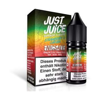 Strawberry & Curuba 10ml 20mg NicSalt Liquid by Just Juice