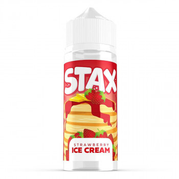 Strawberry Ice Cream Pancake 100ml Shortfill Liquid by STAX