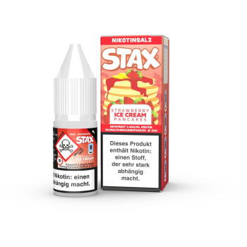 Strawberry Ice Cream Pancakes NicSalt Liquid by STAX