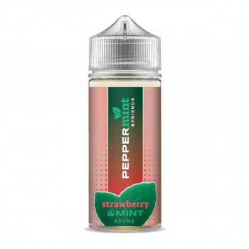 Strawberry & Mint 20ml Longfill Aroma by Peppermint & Friends