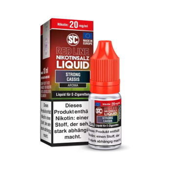 Strong Cassis – Red Line NicSalt Liquid by SC