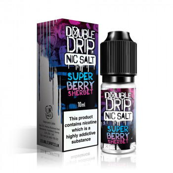 Super Berry Sherbet NicSalt Liquid by Double Drip Super Berry Sherbet NicSalt Liquid by Double Drip
