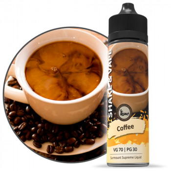 Coffee 40ml Shortfill Liquid by Surmount