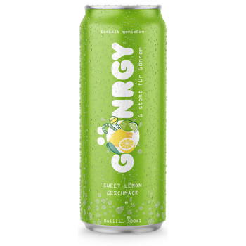 Sweet Lemon - GÖNRGY Energy Drink by MontanaBlack