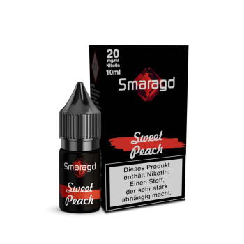 Sweet Peach Hybrid NicSalt Liquid by Smaragd 10ml / 20mg