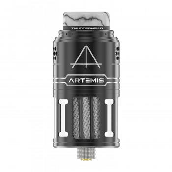 ThunderHead Creations THC Artemis 2 TC 5,5ml RDTA Verdampfer Schwarz/Silber