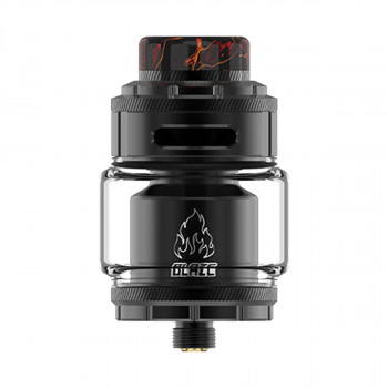 ThunderHead Creations THC Blaze 5,5ml RTA Verdampfer Silber/schwarz