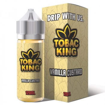 Vanilla Custard 100ml Shortfill Liquid by Tobac King Vanilla Custard 100ml Shortfill Liquid by Tobac King