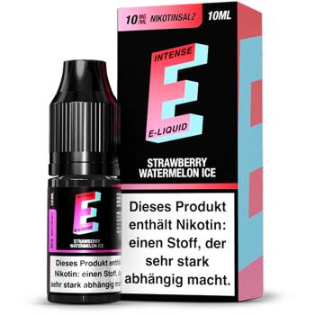 TVE E-Intense Strawberry Watermelon Ice NicSalt Liquid 10ml / 10mg