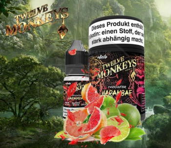 Twelve Monkeys Harambae 3x10ml Multipack e Liquid 0mg / 30ml