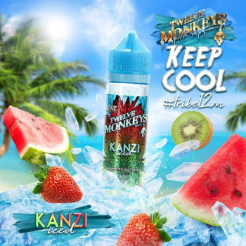 Kanzi Iced (50ml) Plus e Liquid by Twelve Monkeys Keep Cool