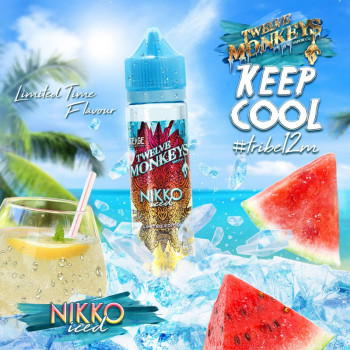 Nikko Iced (50ml) Plus e Liquid by Twelve Monkeys Keep Cool