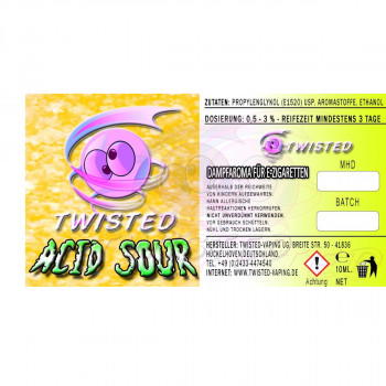 Acid Sour 10ml Aroma by Twisted Vaping