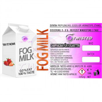 Fog Milk 10ml Aroma by Twisted Vaping