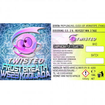 Frost Breath WS23 Koolada 10ml Aroma by Twisted Vaping