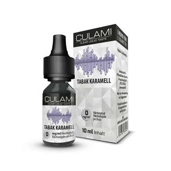 Tabak Karamell Liquid by Culami 0mg / 10ml