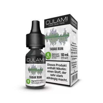 Tabak Rum Liquid by Culami 0mg / 10ml